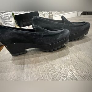 Robert Clergerie Black Suede Loafers *Never Worn